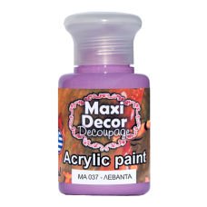 Ακρυλικό Χρώμα 60ml Maxi Decor Λεβάντα MA037_MA037060